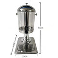 Commercial Stainless Steel Juice Dispenser – Single/Double Tank, 8L, Hotel & Restaurant Grade