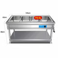 Commercial Electric Food Warmer Bain Marie Buffet Catering Equipment