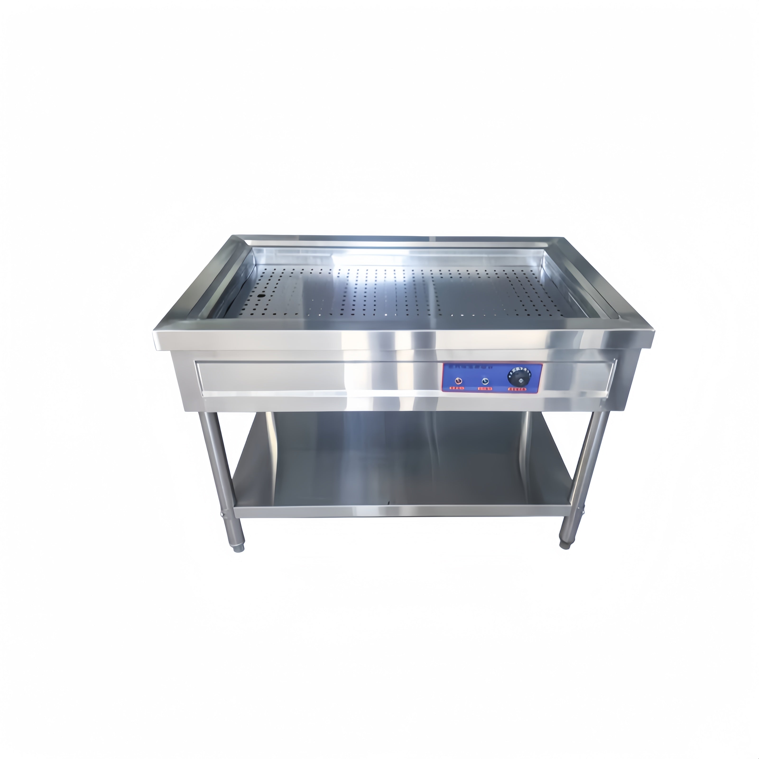Commercial Electric Bain Marie Food Warmer Display Cabinet – 201/304 Stainless Steel, LCD Control