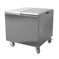 Commercial Stainless Steel Flour & Rice Storage Cart with Cover – 201/304, OEM Available