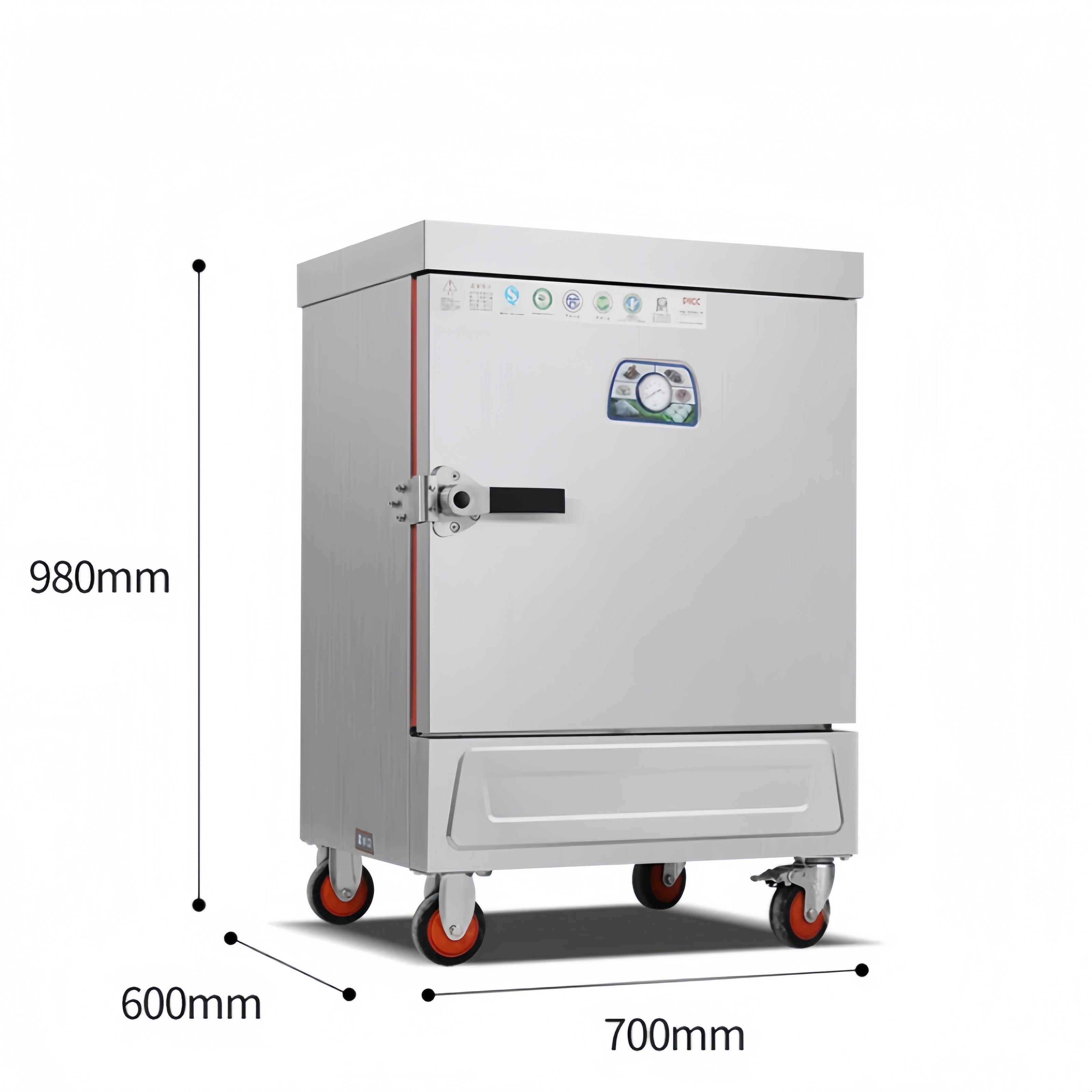 Commercial Gas & Electric Steamer Cabinet – Multi-Function Rice Steamer for Hotels & Canteens