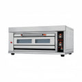 Commercial Gas Deck Oven 1 Deck 3 Trays | 100W Pizza Bread Baking Oven for Bakery Restaurant Hotel